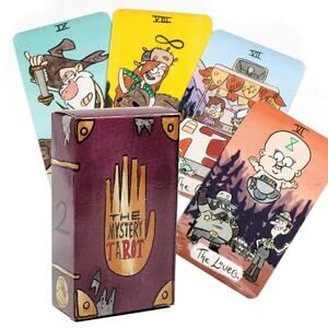 The Mystery Tarot, Full Mini 78 Card Deck.